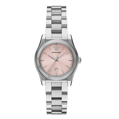 Emporio Armani AR11658 SP25 FEDERICA WOMEN 32 MM นาฬิกาข้อมือ นาฬิกาผู้หญิง Pink Ladies Watch