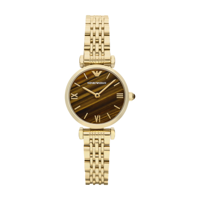 Emporio Armani AR11703 FA25 WATCH WOMEN 28MM Gold Tone Analogue  นาฬิกาข้อมือ นาฬิกา ผู้หญิง
