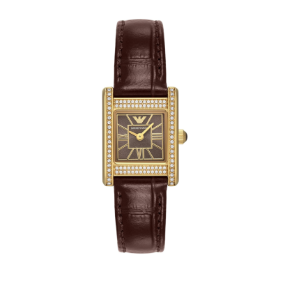 Emporio Armani AR11705 FA25 WATCH WOMEN 26MM Brown Analogue  นาฬิกาข้อมือ นาฬิกา ผู้หญิง