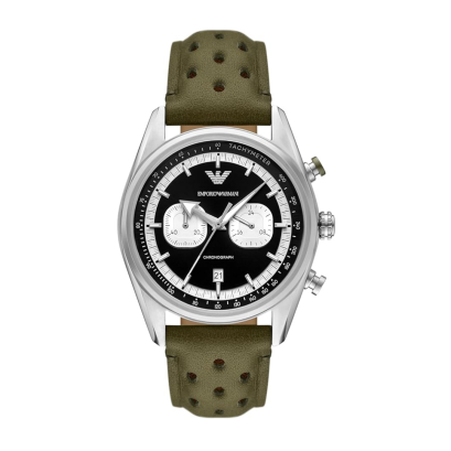 Emporio Armani AR11709 FA25 WATCH MEN 42MM  Stainless steel quartz chronograph  นาฬิกาข้อมือ นาฬิกา ผู้ชาย