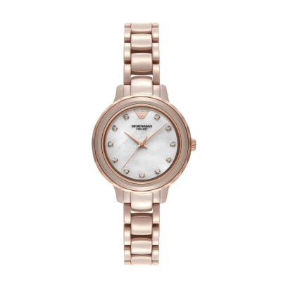 Emporio Armani AR70018 FA25 WATCH WOMEN 32MM Taupe Analogue   นาฬิกาข้อมือ นาฬิกา ผู้หญิง
