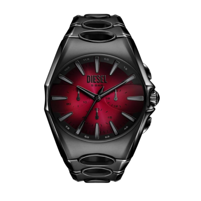 Diesel DZ4696  D-CURVE   black stainless steel MEN 48MM  นาฬิกาข้อมือ นาฬิกา ผู้ชาย