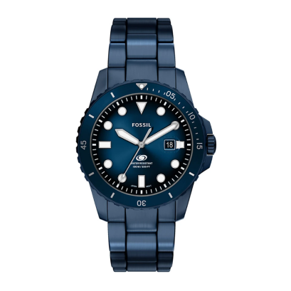Fossil FS6166  FOSSIL BLUE MEN 42MM นาฬิกาข้อมือ นาฬิกาผู้ชาย