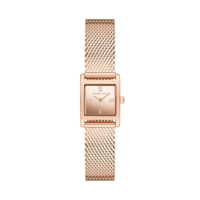 Michael Kors MK4960 Georgie Rose Gold Quartz Stainless Steel WOMEN 19MM  นาฬิกาข้อมือ นาฬิกา ผู้หญิง
