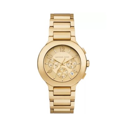 Michael Kors MK7520 Oversized Gramercy Chronograph Gold-Tone Watch LADIES WOMEN 40 MM นาฬิกาข้อมือ  นาฬิกาผู้หญิง
