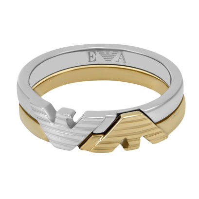 Emporio Armani JEWELRY EGS323204010  RING MALE CZ10 แหวนผู้ชาย