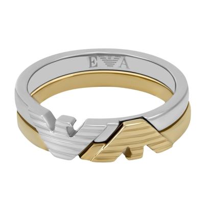 Emporio Armani JEWELRY EGS323204011  RING MALE CZ11 แหวนผู้ชาย