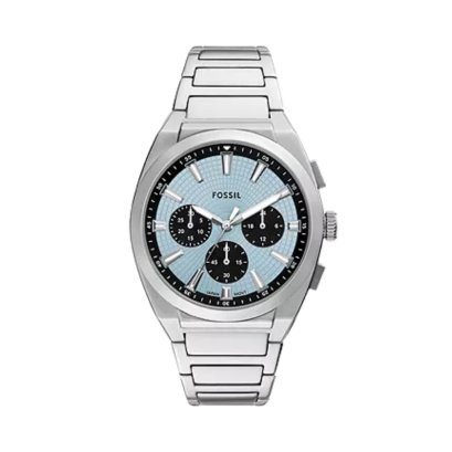 Fossil FS6105 Everett Chronograph Stainless Steel Watch นาฬิกาข้อมือผู้ชาย