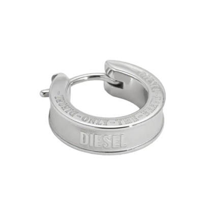 DIESEL JEWELRY DX1316040  EARRINGS BASE METAL WITH CZ ต่างหู