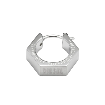 DIESEL JEWELRY DX1345040  EARRINGS BASE METAL WITH CZ ต่างหู