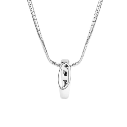 DIESEL JEWELRY DX1644040 สร้อยคอจี้สแตนเลส สี: เงิน สร้อยคอ