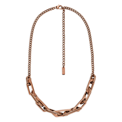 DIESEL JEWELRY DX1646200  Stainless steel chain necklace สร้อยคอ