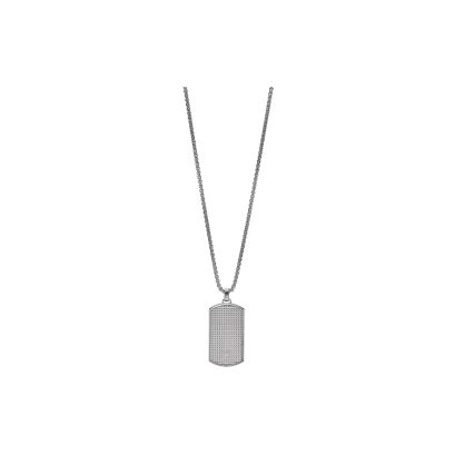 Emporio Armani Stainless Steel Dog Tag Necklace  EGS2986040