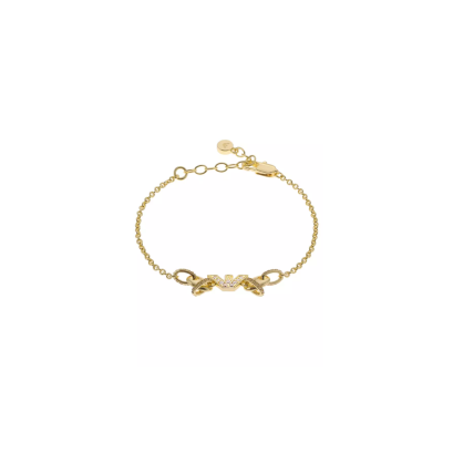 Emporio Armani Gold-Tone Brass Station Bracelet EGS3059710