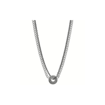 Emporio Armani Men&#039;s necklace stainless steel plated EGS3093040