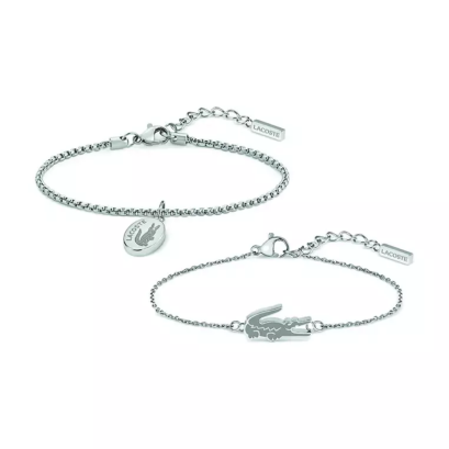 LACOSTE LCJ2070046 JEWELRY GIFTSET WOMEN BRACELET JEWELRY สร้อยข้อมือ