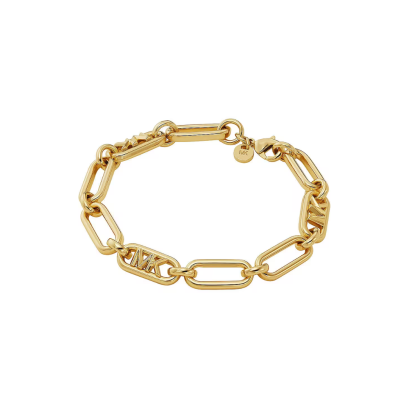 Michael Kors 14K Gold-Plated Empire Link Chain Bracelet MKJ828500710