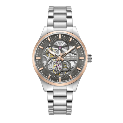 KENNETH COLE KCWGY0080702 AUTOMATIC - MODERN DRESS ASHTON 42MM  STAINLESS STEEL นาฬิกาข้อมือผู้ชาย