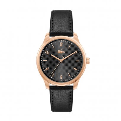 Lacoste LC2011323 women&#039;s watch leather black 30mm.