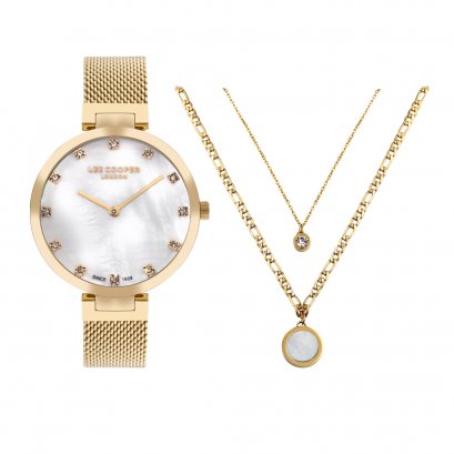 LEE COOPER  LC07806.120  36 MM. นาฬิกาข้อมือผู้หญิง สี  Gold