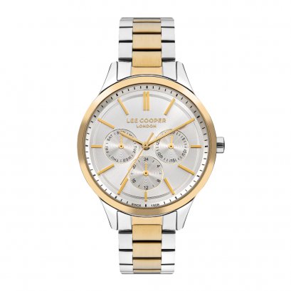 LEE COOPER LC07865.230  38 MM. นาฬิกาข้อมือผู้หญิง Silver / Gold