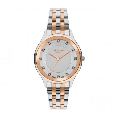 LEE COOPER LC07867.530  35 MM.นาฬิกาข้อมือผู้หญิง Silver / Rose Gold