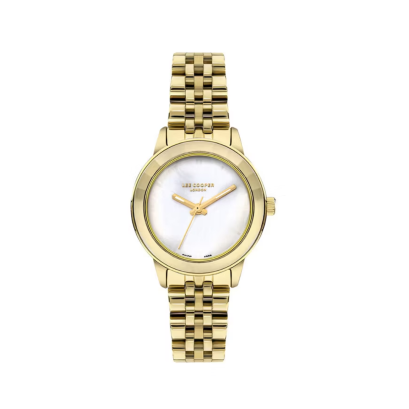 Lee Cooper Women&#039;s Analog White Dial Watch - LC07934.120