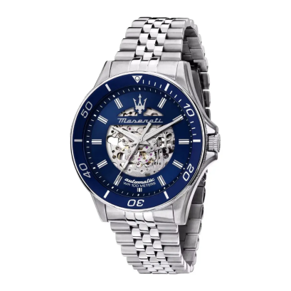 Maserati&nbsp; R8823140011  44MM Sfida Automatic Skeleton Men  watch นาฬิกาข้อมือ นาฬิกา ผู้ชาย