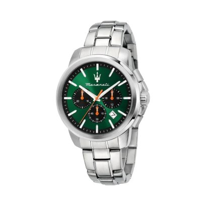นาฬิกาMaserati Successo R8873621043 Successo Chrono WatchGents Quartz Chronograph with Dateนาฬิกาข้อมือผู้ชาย