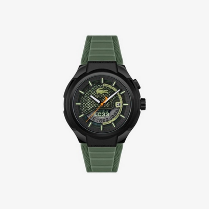 Lacoste LC33 Hybrid - LC2011466 Bracelet Silicone  นาฬิกาข้อมือ นาฬิกา ผู้ชาย
