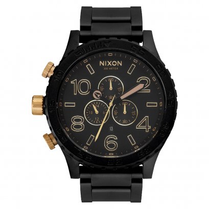 Nixon 51 30 CHRONO MATT BLK