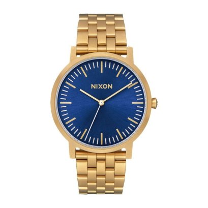 Nixon  PORTER AL GLD BLU   A10572735-00 Stainless Steel