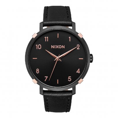 Nixon ARROW LEATHER BLACK R