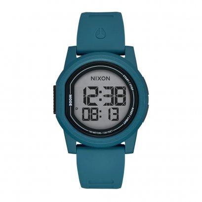 Nixon Disk รุ่น NXA13705192-00 นาฬิกาข้อมือผู้ชาย/ผู้หญิง สายซิลิโคน Oceanic / Positive หน้าปัด 39 มม.
