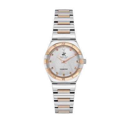 Beverly Hills Polo Club BP3611X.530  นาฬิกาข้อมือผู้หญิง  Silver / RoseGold