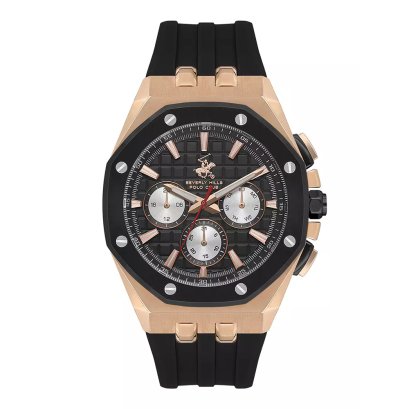 Beverly Hills Polo Club BP3624X.851  นาฬิกาข้อมือผู้ชาย สีดำ