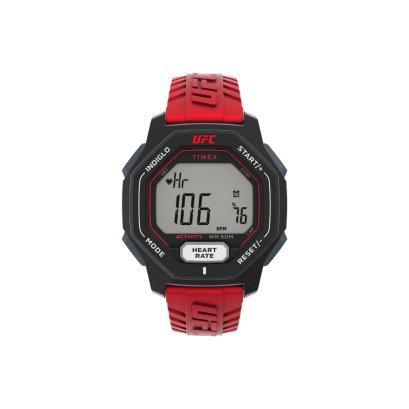 TIMEX UFC Spark 46mm Resin Strap Watch TW2V84000