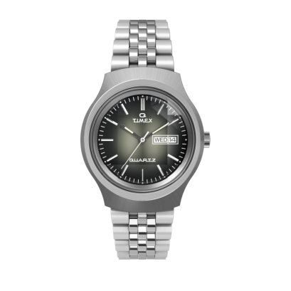 Timex TW2W22500   Q REISSUE BRACELET  38mm Stainless Steel นาฬิกา นาฬิกาข้อมือ นาฬิกาข้อมือผู้ชาย