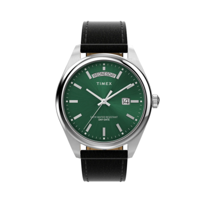 Timex TW2W57300 Legacy 41mm Leather Strap Watch