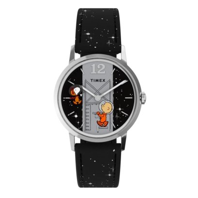 Timex TW2W89700 x Peanuts&reg; Marlin&reg; Hand-Wound Space นาฬิกา นาฬิกาข้อมือ นาฬิกาผู้หญิงและผู้ชาย