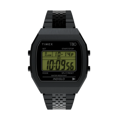 Timex TW2W91600 TIMEX T80 Steel 36mm Stainless Steel Bracelet Watch  นาฬิกา นาฬิกาข้อมือ นาฬิกาข้อมือผู้ชาย