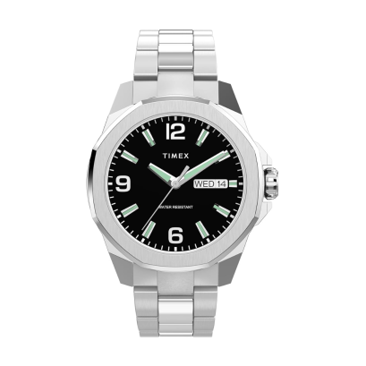 Timex TW2W92700 Essex Day &amp; Date 46 mm watch นาฬิกา นาฬิกาข้อมือ นาฬิกาข้อมือผู้ชาย