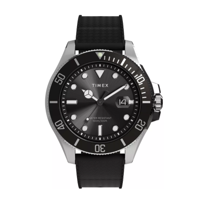 Timex  TW2Y09200 Harborside Coast watch  BLACK RESINSTRAP นาฬิกา นาฬิกาข้อมือ นาฬิกาข้อมือผู้ชาย