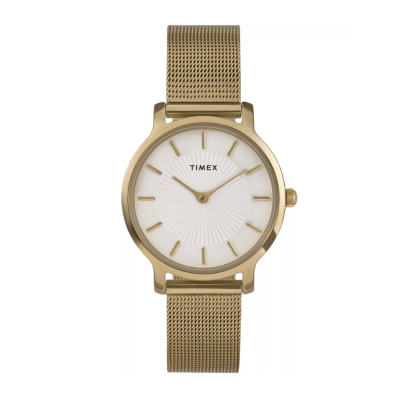 Timex TW2Y10300 TRANSCEND 34M GOLD นาฬิกา นาฬิกาข้อมือ นาฬิกาข้อมือผู้หญิง