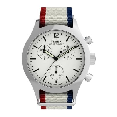 Timex TW2Y15800 Weekender New England Chronograph นาฬิกา นาฬิกาข้อมือ นาฬิกาผู้ชาย