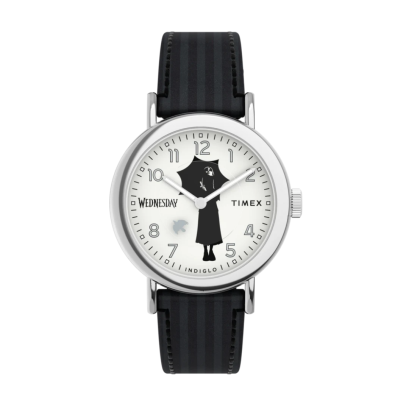 Timex TW2Y19400 Timex x Wednesday Weekender 37mm Leather Strap Watch   นาฬิกา นาฬิกาข้อมือ นาฬิกาข้อมือผู้ชาย