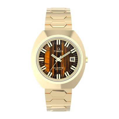 Timex TW2Y45200 Q 1972 Time Machine Reissue นาฬิกา นาฬิกาข้อมือ นาฬิกาผู้ชาย