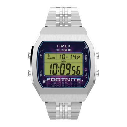 Timex x Fortnite T80 TW2Y46100 นาฬิกา นาฬิกาข้อมือ นาฬิกาผู้หญิงและผู้ชาย