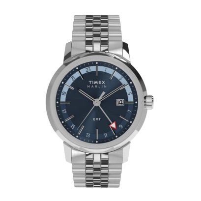 Timex TW2Y47600 Marlin® Quartz GMT นาฬิกา นาฬิกาข้อมือ นาฬิกาผู้ชาย