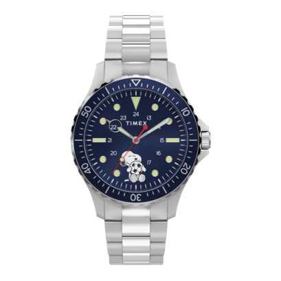 Timex TW2Y53900  PEANUTS 41MM NAVI SOCCER นาฬิกา นาฬิกาข้อมือ นาฬิกาผู้ชาย